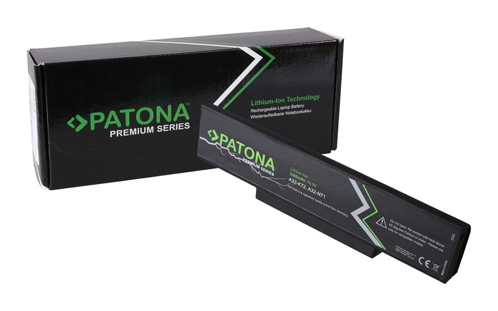 Batterie de Rechange pour PC Portable Asus K72 N71 - Cellules Li-ion