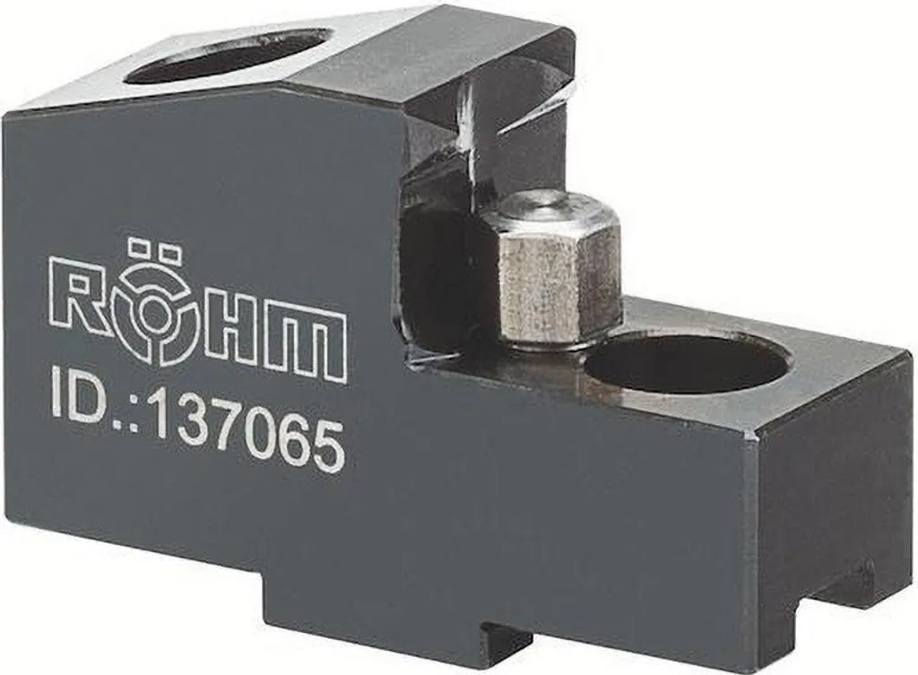 Mâchoire à poser DURO-400+500+NC 137121 pour usinage intensif et CNC