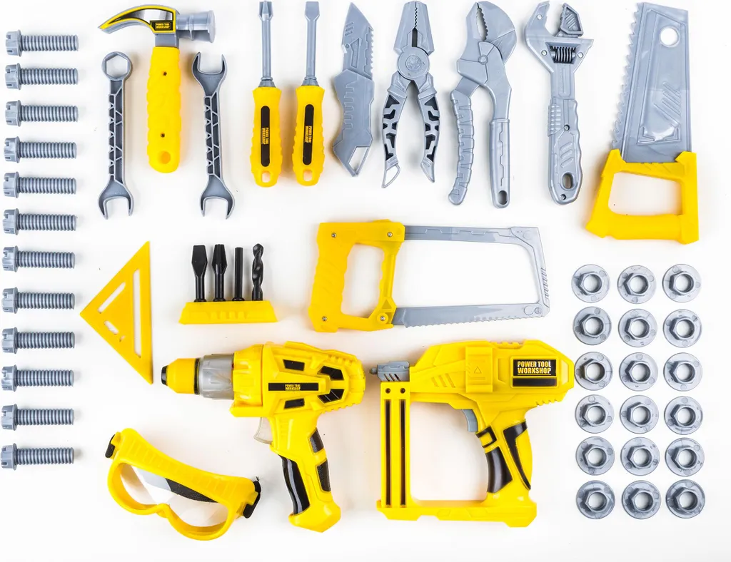 Atelier de Bricoleur Deluxe Tools G21 - Kit Complet Haute Qualité Enfant - 3