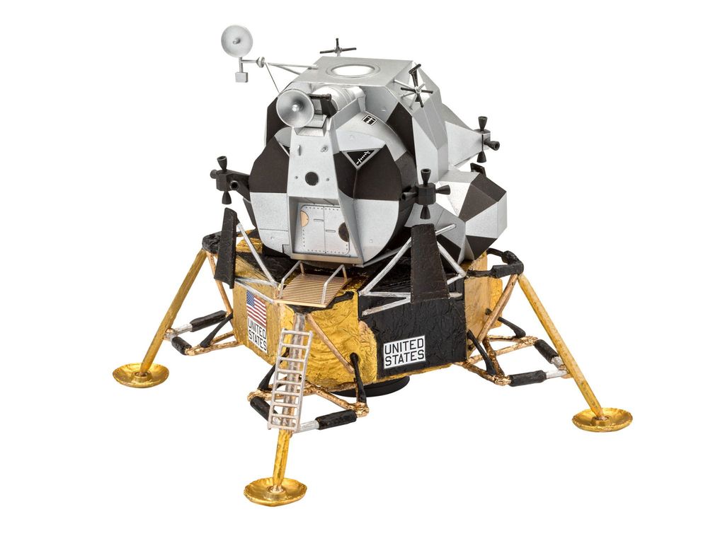 Revell Geschenkset Apollo 11 Lunar Module Eagle 1:48 Produktbild 