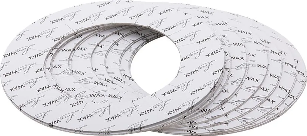 Anneaux de protection LOVEWAX en papier épais pour chauffe-cire propre