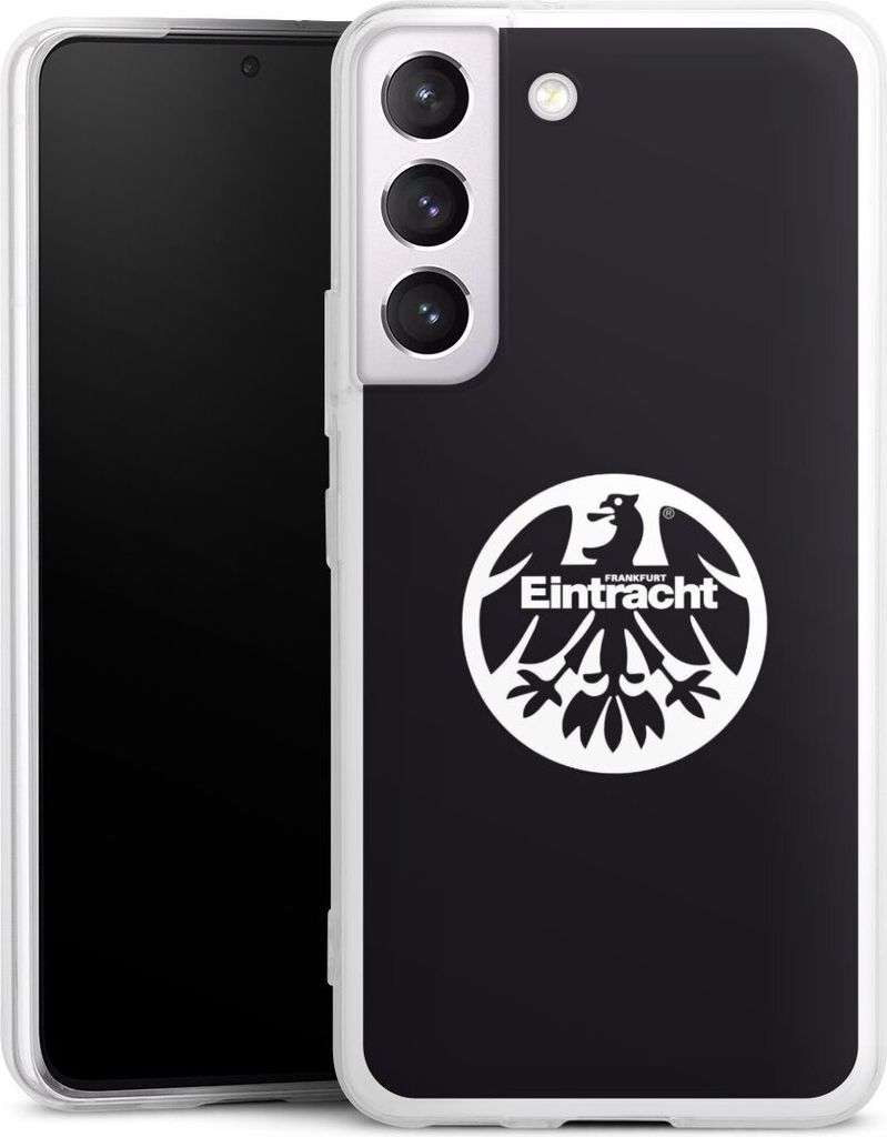 DeinDesign Slim Hülle für Samsung Galaxy S22 Silikon Case Ultra Dünn Handyhülle Adler Eintracht Frankfurt Logo