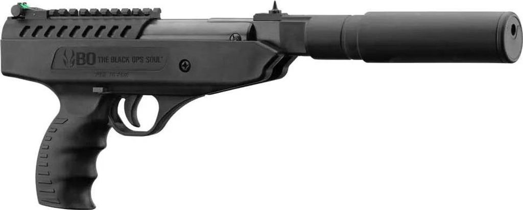 Norica Langley Silencer Luftpistole Silber 4.5 mm Silber Produktbild 