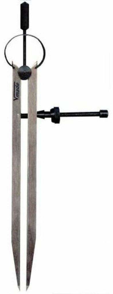 Vogel Federzirkel Stahl poliert 200mm, 302424