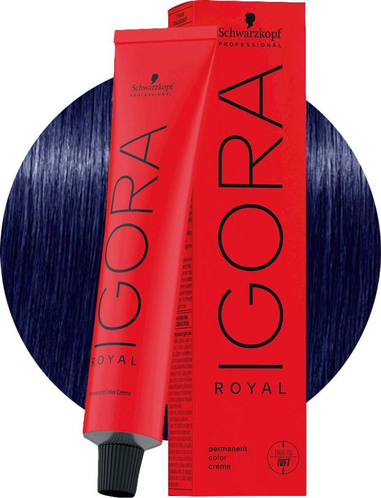 Schwarzkopf Igora Royal, Blau, 0-22, Unisex, 60 ml, Alle Produktbild 