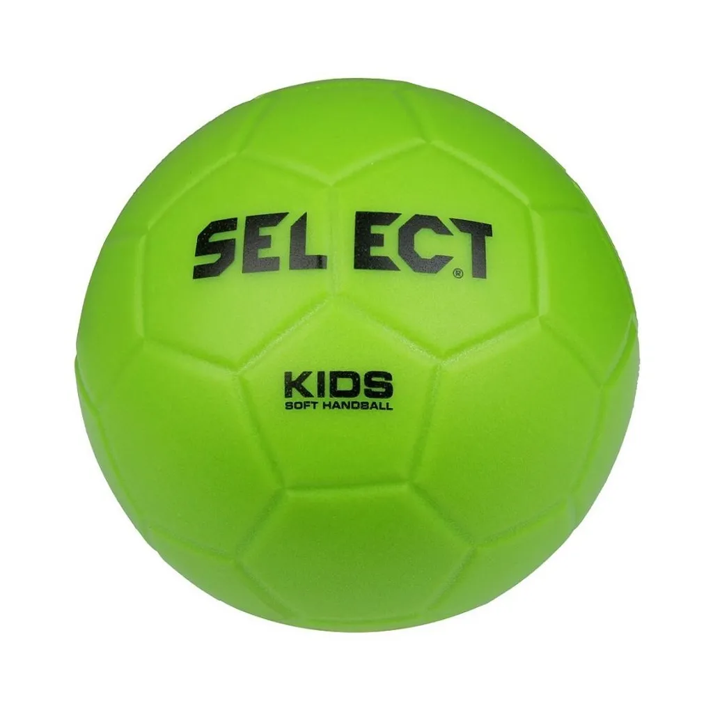 Ballon de Handball Initiation Enfant Vert SELECT Kids Soft Taille 0 Club