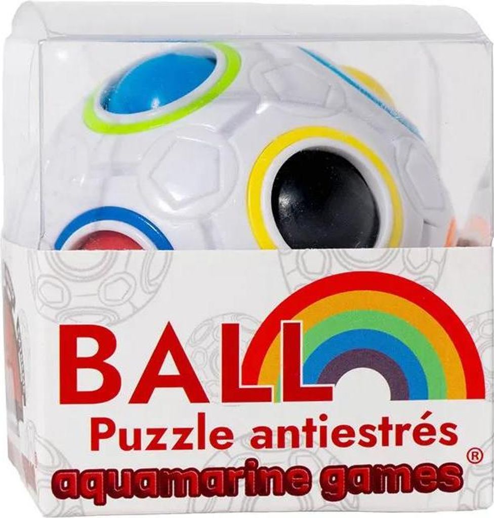 Aquamarine Rainbow Ball Brettspiel Durchsichtig Durchsichtig One Size