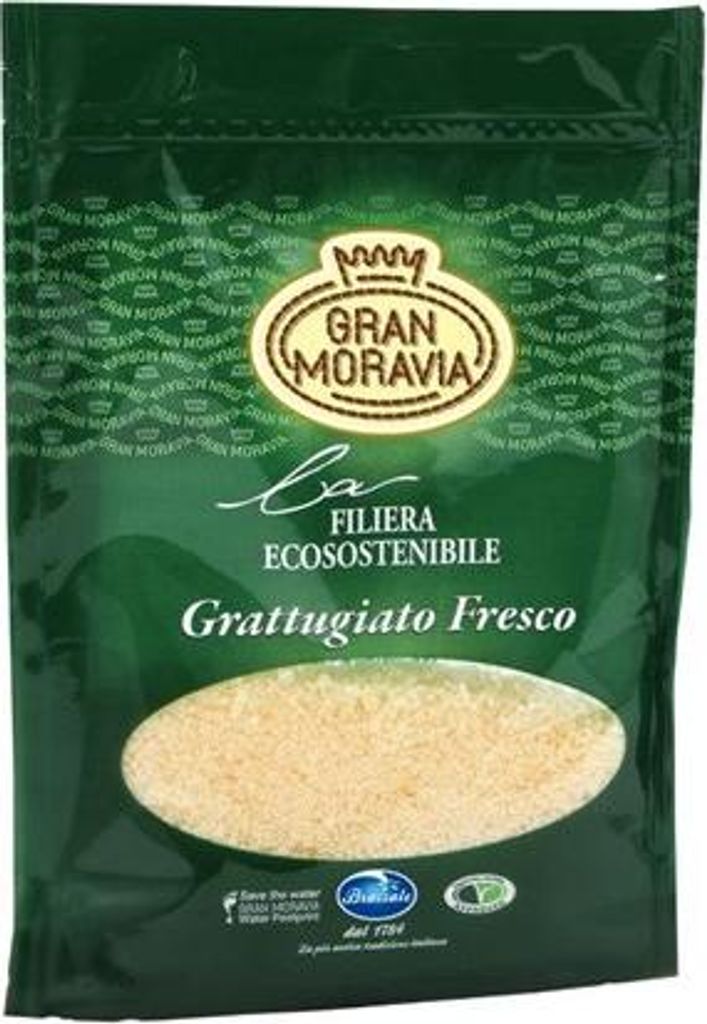 Verpackter geriebener Käse 100g - Gran Moravia Produktbild 