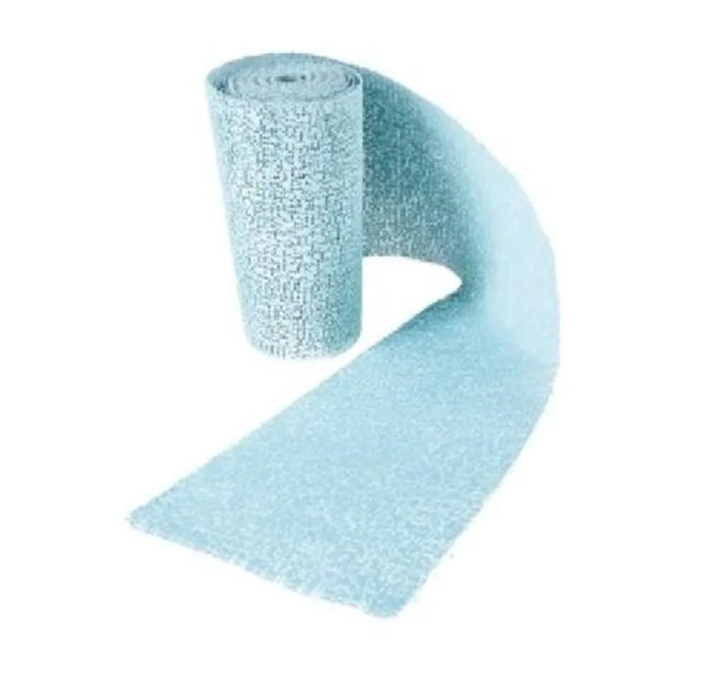 Benda gessata, indurimento rapido, 3-3,5 min., bianca, 2 pezzi, bianca, 12 cm x 3 m