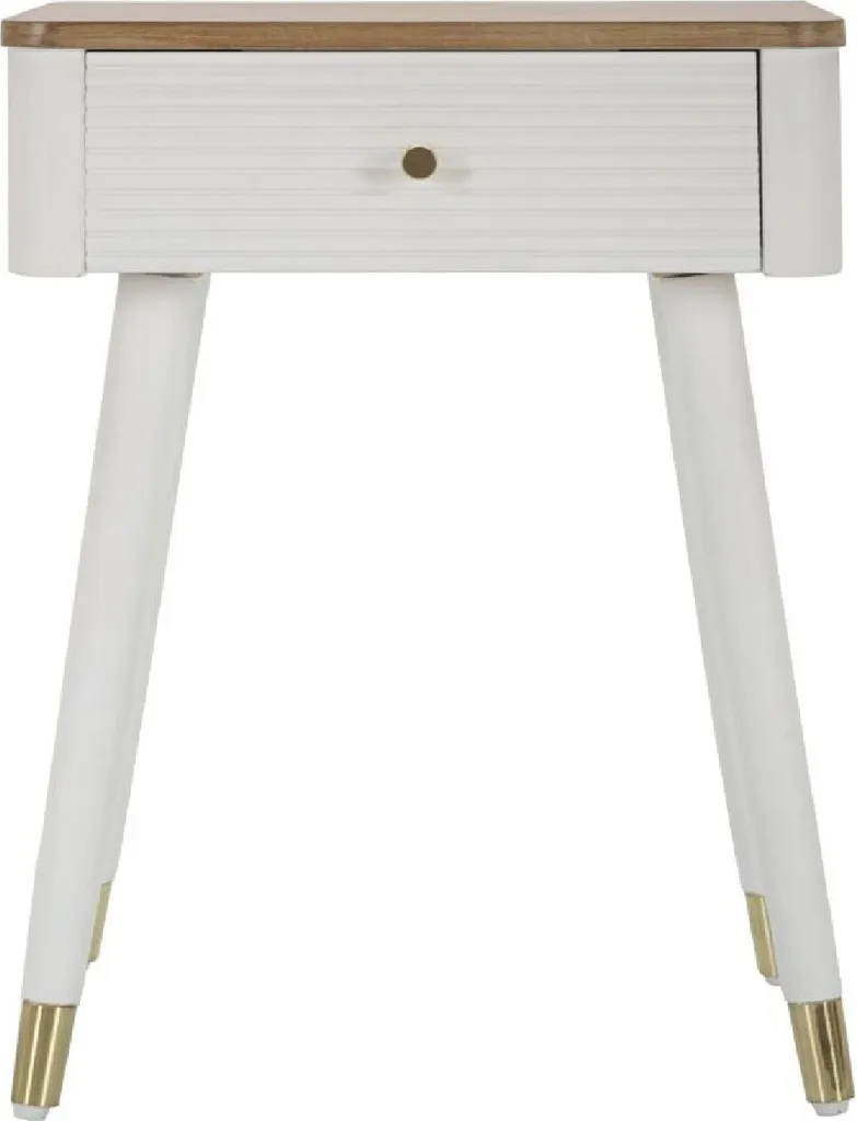 Table de chevet gain de place Matera pour optimiser le rangement lit - 4