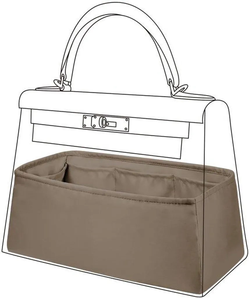 Rangement de sac à main gris : Changez de sac de luxe en un clin d’œil
