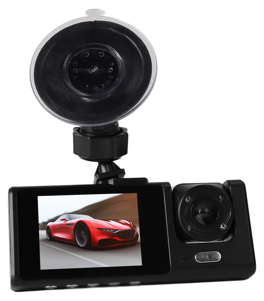 Dashcam Voiture 3 Objectifs Full HD 1080P - Enregistreur Vidéo Complet