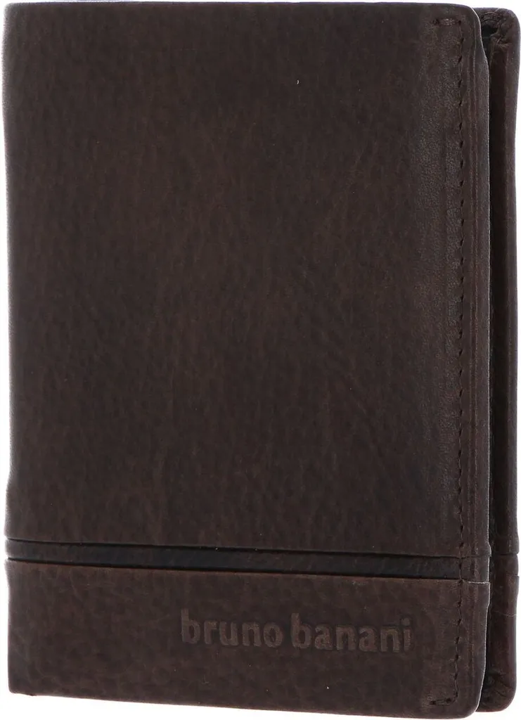 Portafoglio Uomo Bruno Banani Pelle Marrone Frankfurt Small - Originale