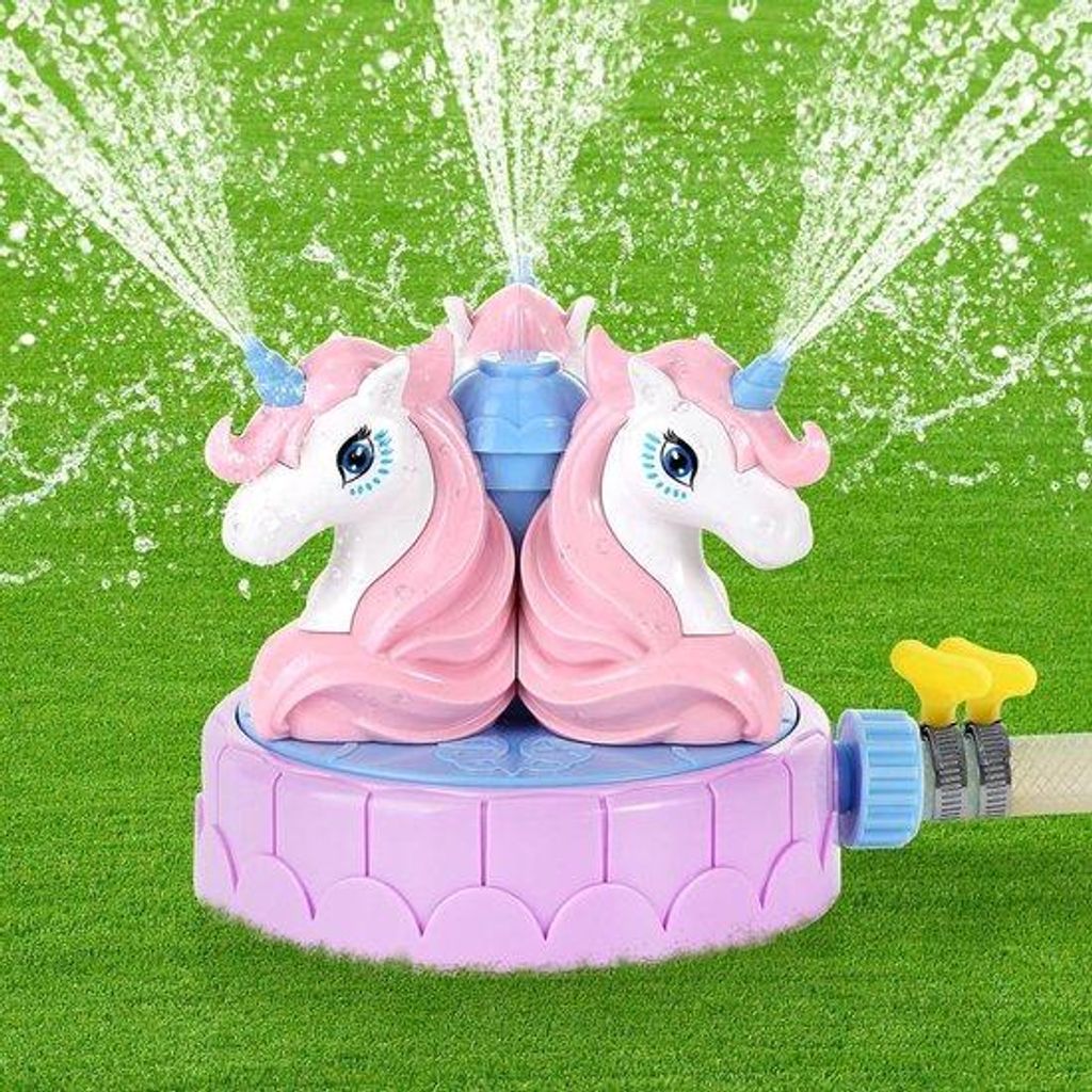 Wasserspiel für Kinder - Outdoor-Spaß für Jungen Mädchen mit Tragklammern - Sommer-Spielzeug für Garten Rasen - Wasserspielzeug für Kinder