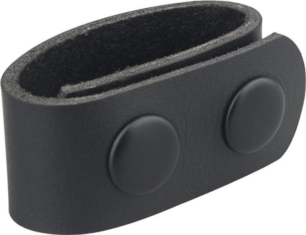 Lederne Riemhalter - 1/2/4 Stück - Sicherheitsgurt-Halter - Taktische Riemenschlaufen für 5-6 cm taktische Polizei-Riemen - Zubehör