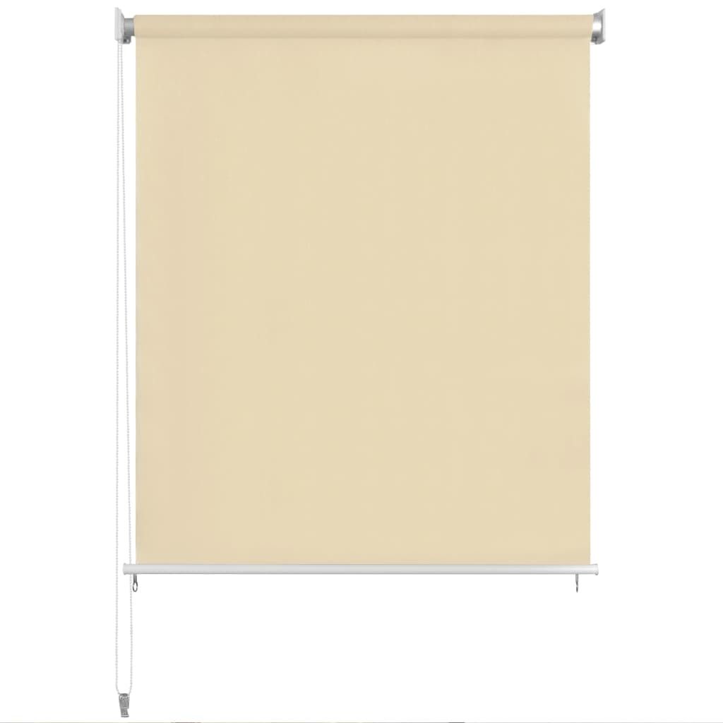 vidaXL Roleta zewnętrzna 300 x 230 cm kremowo-biała Zdjęcie produktu 