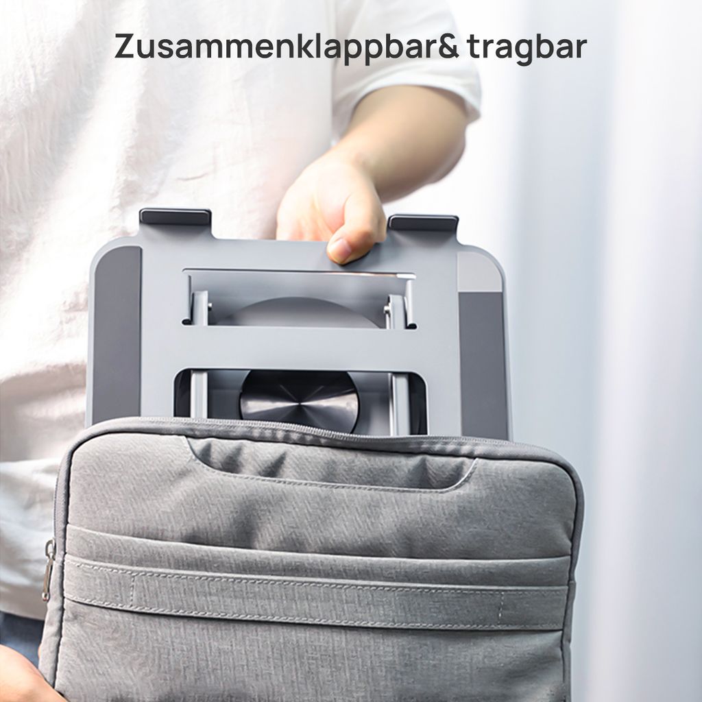 7Magic LaptopStänder, Belüfteter Laptophalter, Faltbarer Produktbild 8