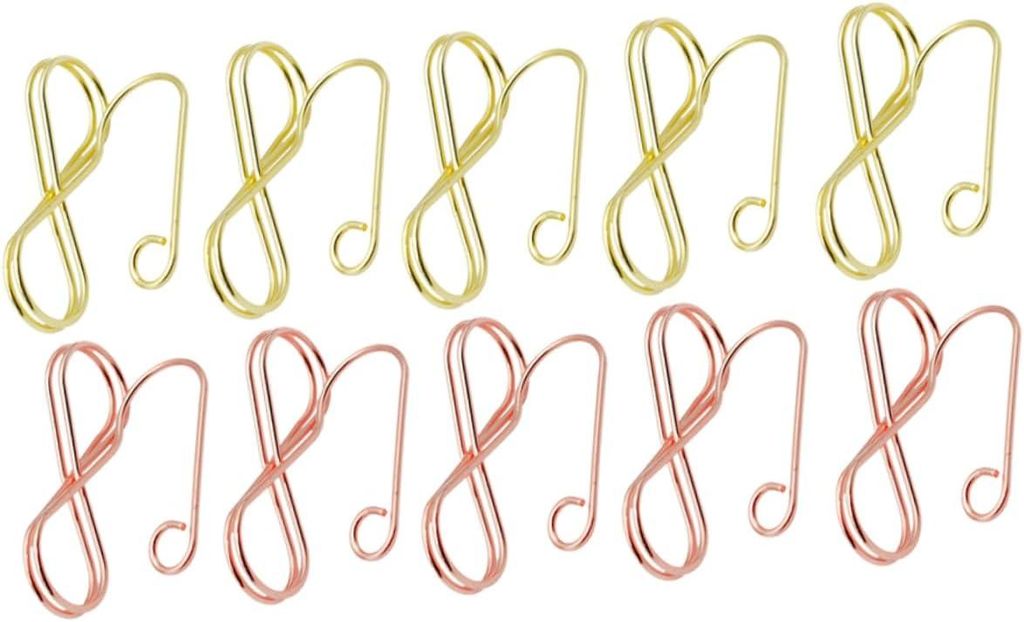 10-teiliges Set Fotoklammern für Tische, Tischnummernhalter, Fotoständer für Partys, Klammern für Zahlen und Karten