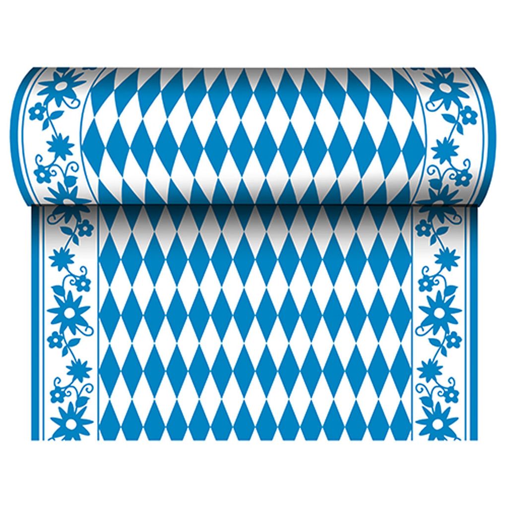 Papstar 84495 - Rechteckig - Blau - Weiß - Zellulose - 400 Obrázok produktu 