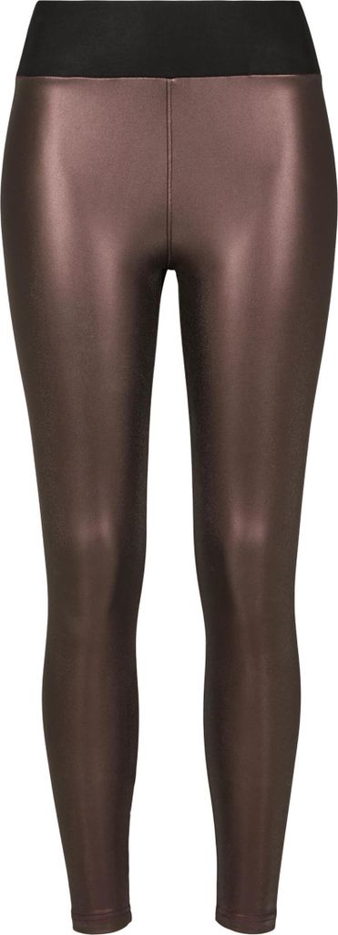 Urban Classics Ladies - High Waist Kunstleder Leggings - XS