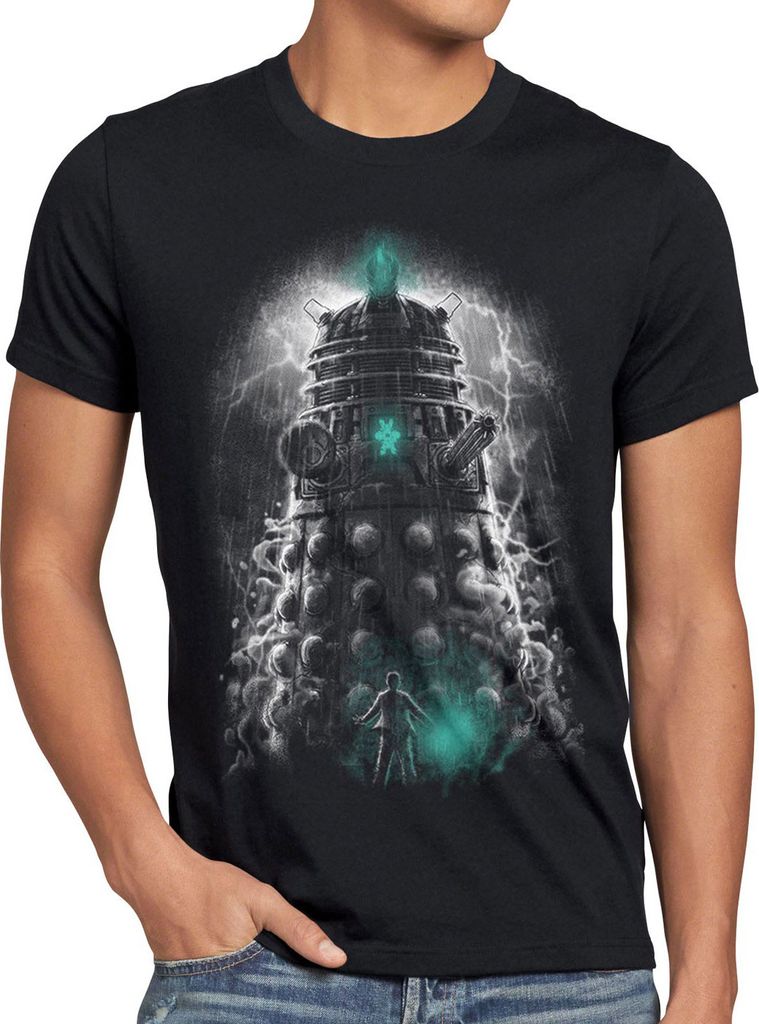 style3 Spacetime T-Shirt Herren zeitreise serie polizei notrufzelle
