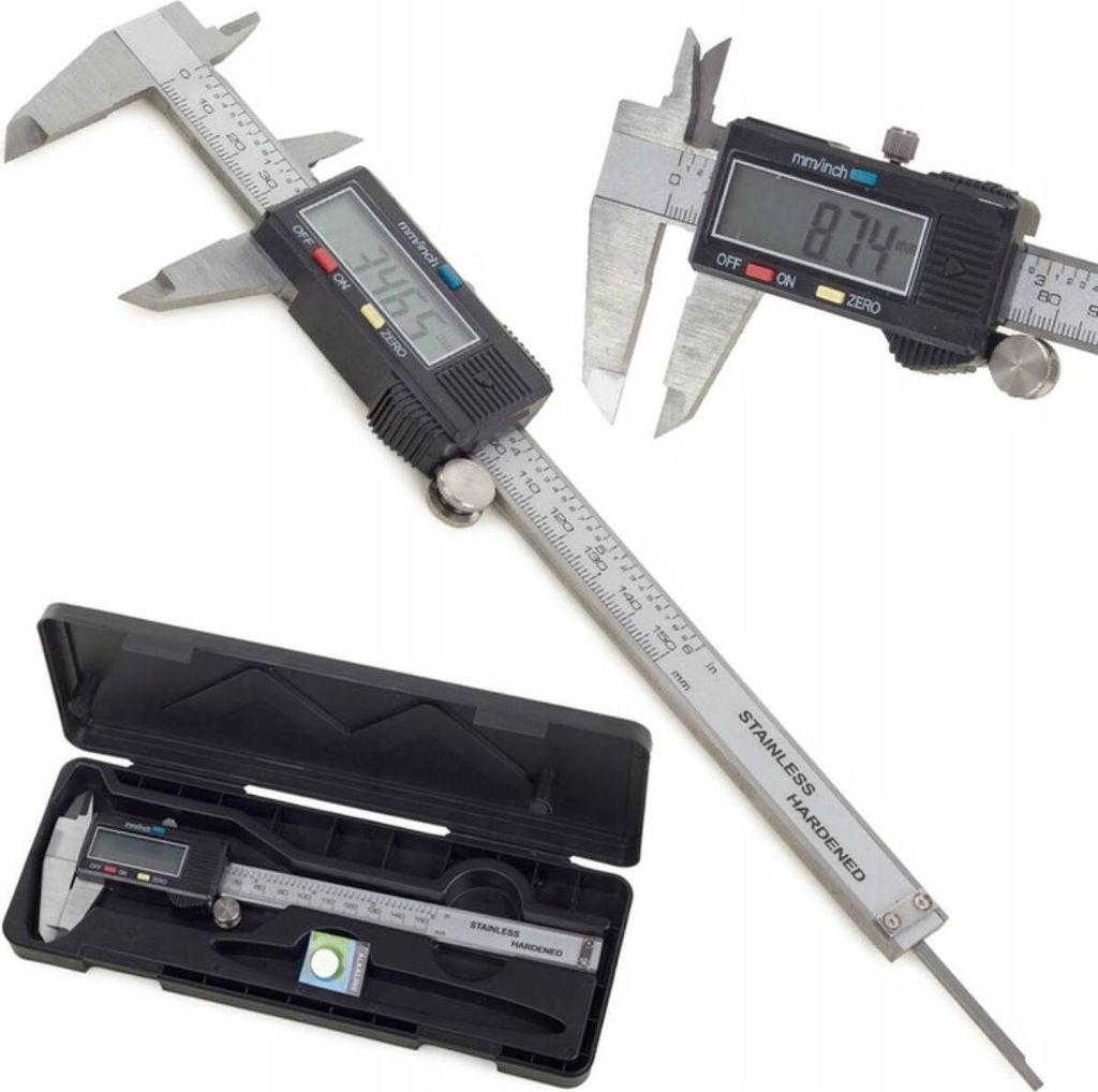 Verk 11087 Posuvné meradlo digitálne 150mm kovové Obrázok produktu 