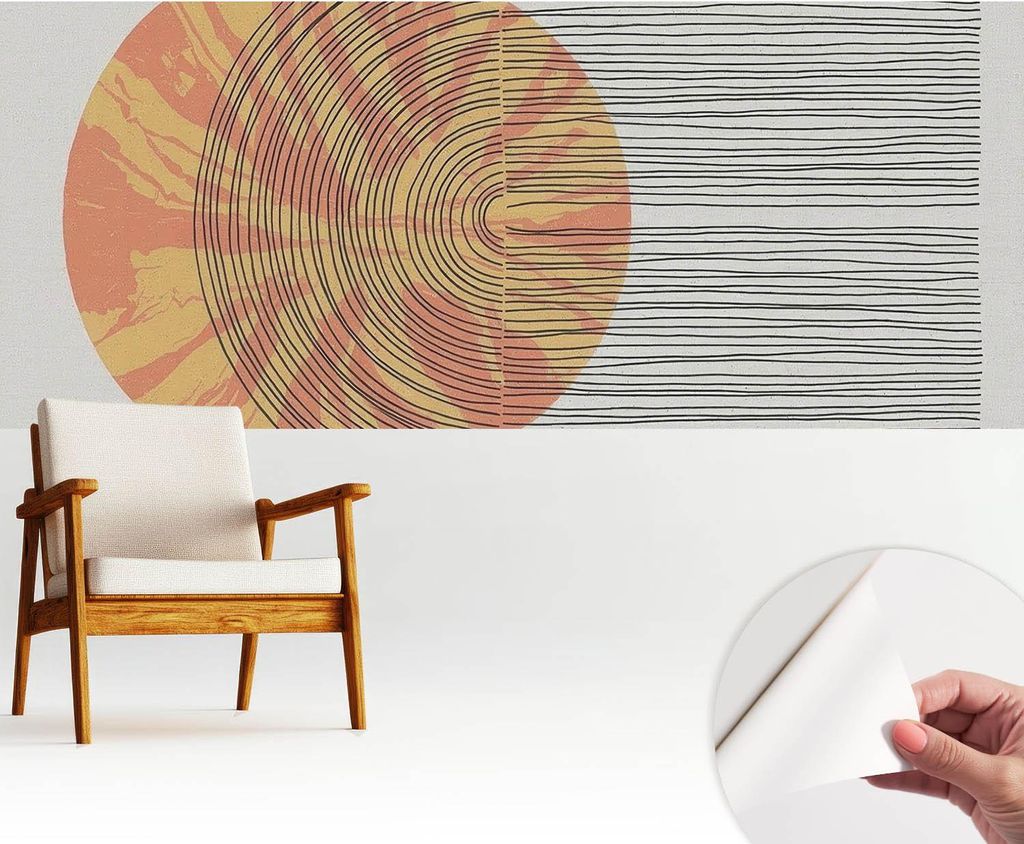 Fototapete selbstklebend - 250x104 cm - Tapete - Wandtapete - Wandbilder - Klebefolie - Dekofolie - Tapete Folie - Wand - Dekoration - Wohnzimmer -...