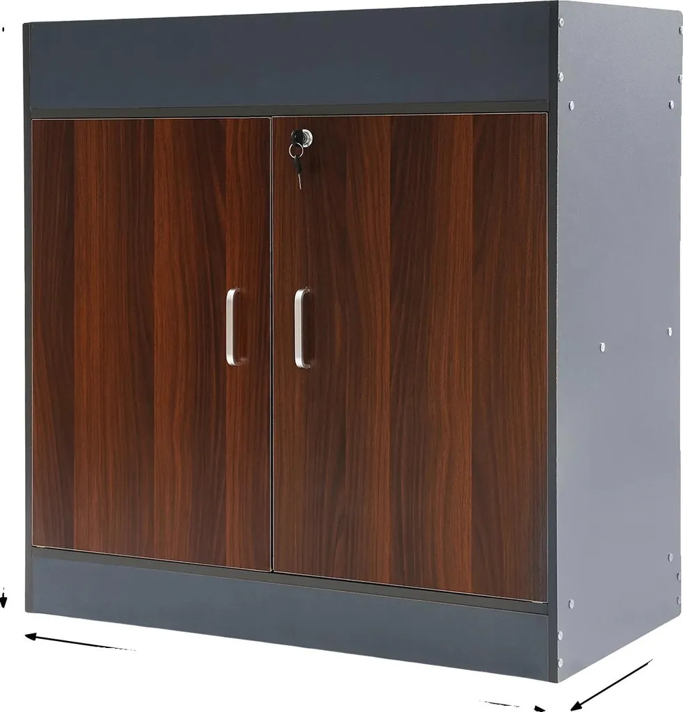 Armoire chêne sécurisée : fini le désordre avec ce meuble à clé moderne
