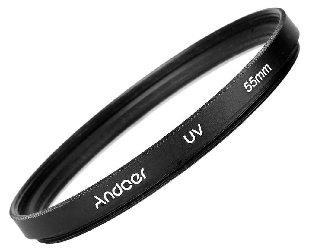 Protezione per obiettivo con filtro UV da 55 mm per Immagine del prodotto 
