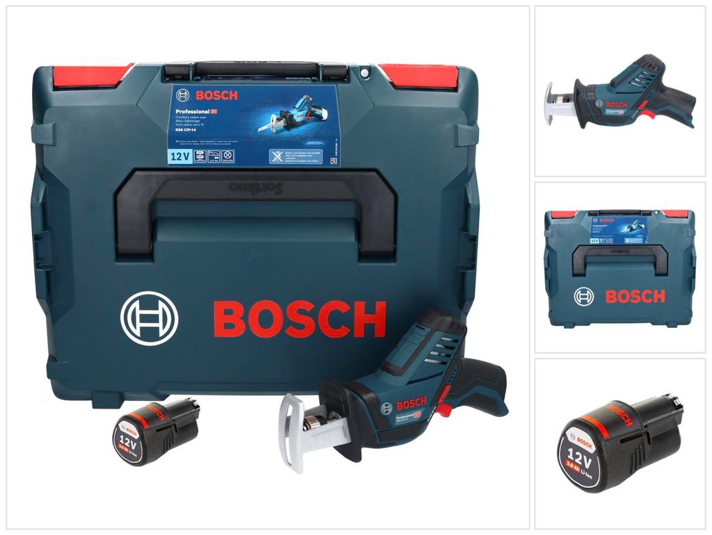 Bosch GSA 12V-14 Professional Akku Säbelsäge 12 V + 1x Akku Produktbild 