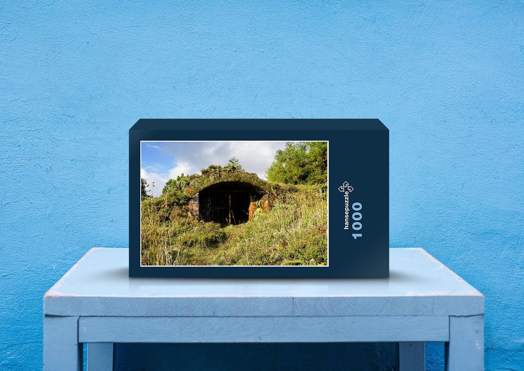 hansepuzzle 20542 - Versteck im Grün Puzzle, 1000 Teile, Natur, 60,0 x 46,0cm mit hochwertiger Aufbewahrung, Kartonbox & Beutel