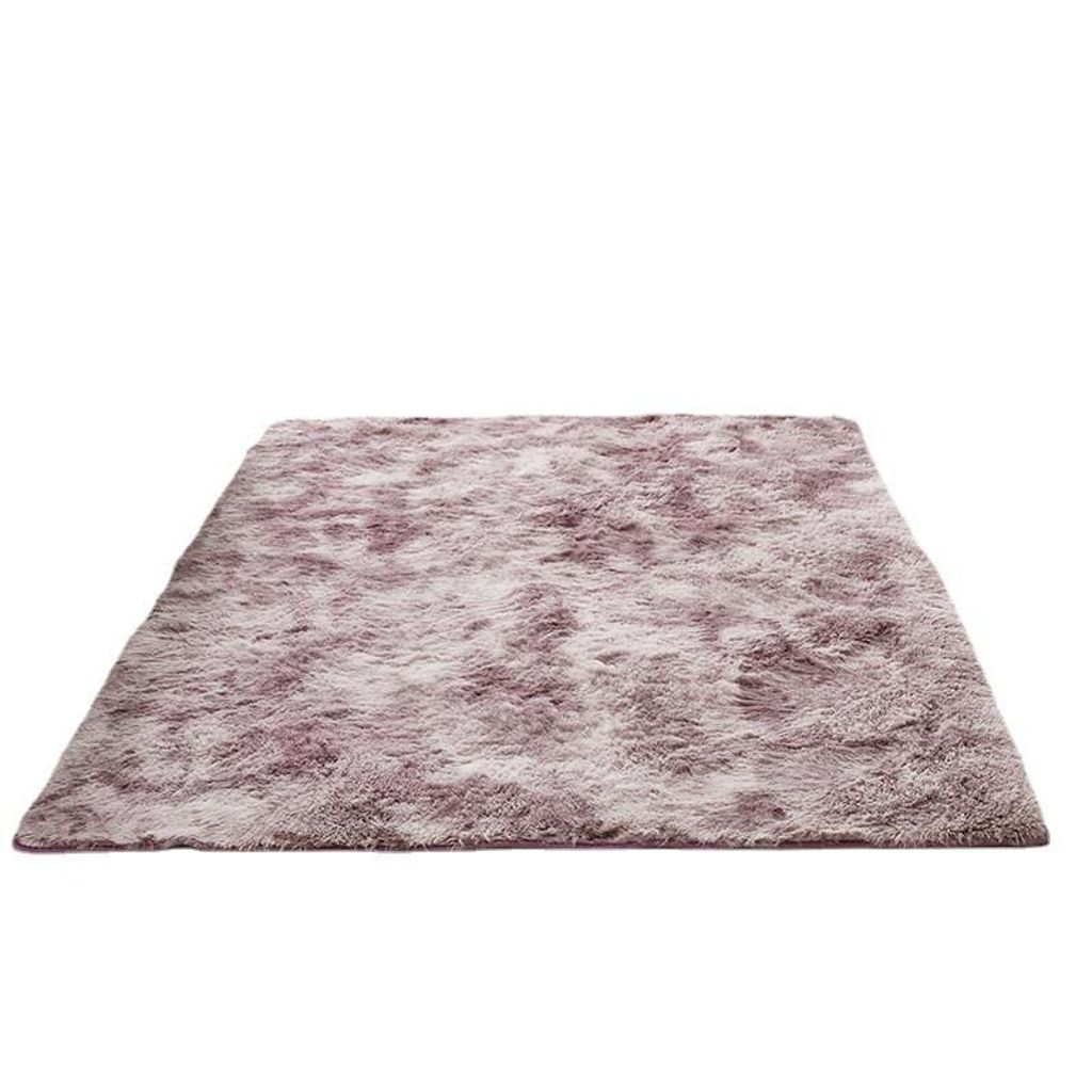 Teppich Hochflor Shaggy, Rosa schattiert, Flauschig, Weich, Produktbild 