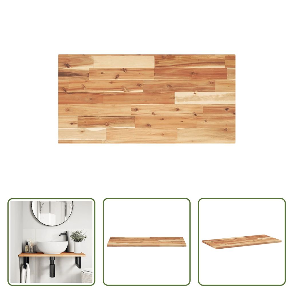 The Living Store Umyvadlová deska s olejovým nátěrem Obrázek produktu 