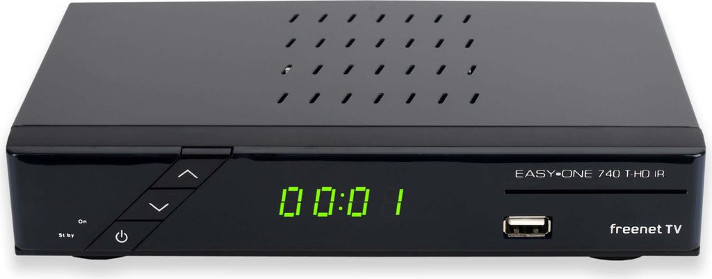 SET-ONE EasyOne 740 HD IR HDTV DVB-T2 Receiver mit freenet TV