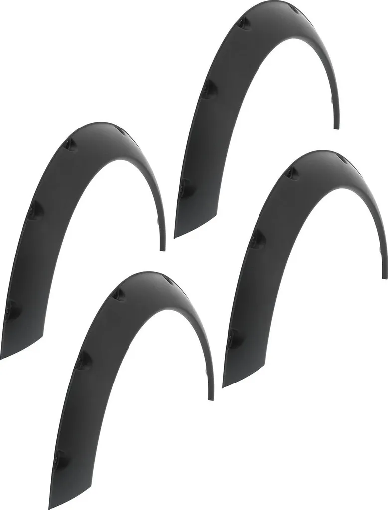 Évitez les Rayures d'Ailes de Roue avec ces 4 Lèvres Flexibles Noires