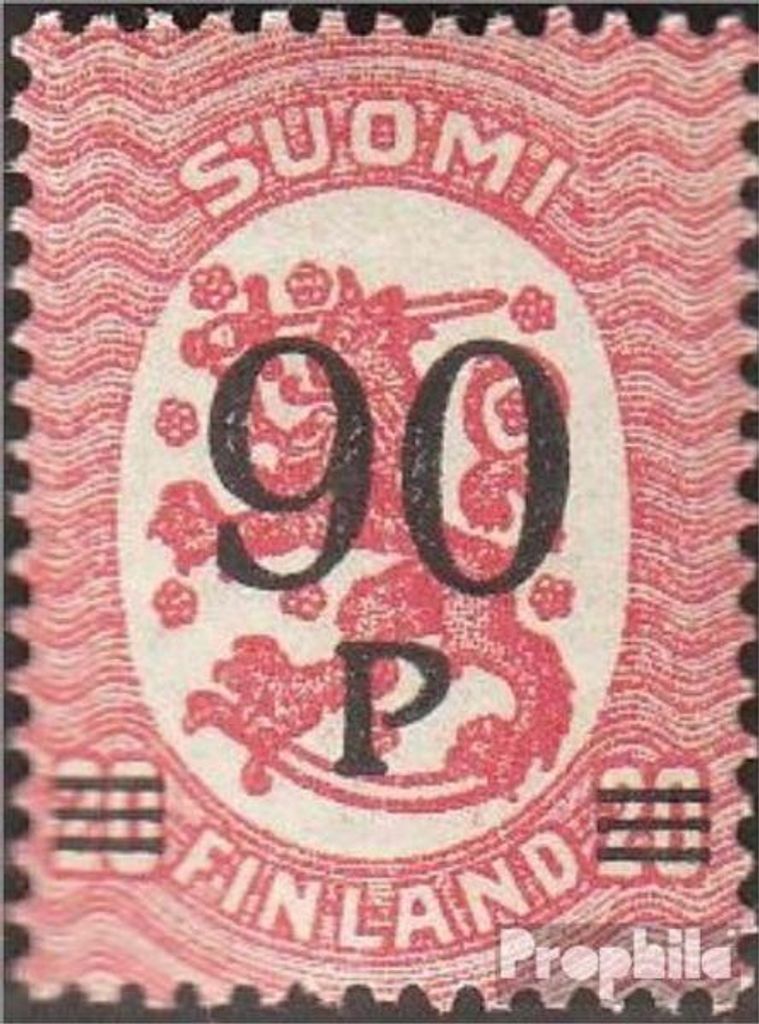 Briefmarken Finnland 1921 Mi 109 postfrisch Freimarken Produktbild 