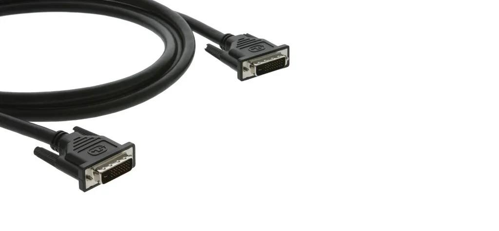 Cordon Vidéo Numérique DVI-D Kramer C-DM/DM-3 de 90 cm pour Moniteur
