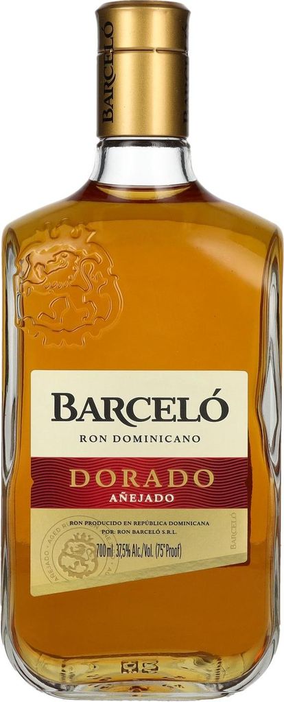 Ron Barceló DORADO Añejado Ron Dominicano 37,5% Vol. 0,7l Image du produit 