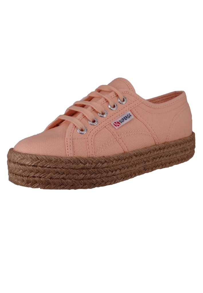 Superga Damen Low Sneaker 2730 ROPE Low Top S00CF20 Rosa