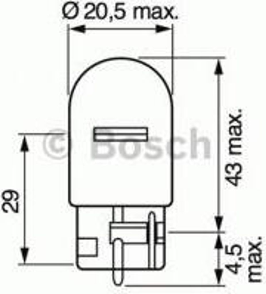 Bosch Glühlampe, Blinkleuchte 1 987 302 251