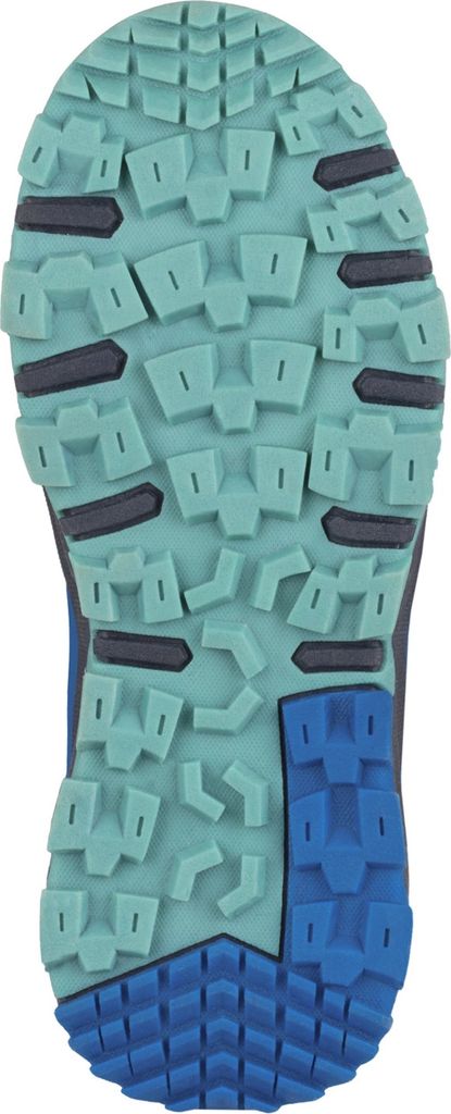 Waterproof hiking shoes Trollkids Kids Tronfjell Hiker Low cobalt blue/dusky turquoise/dark navy (475-199)