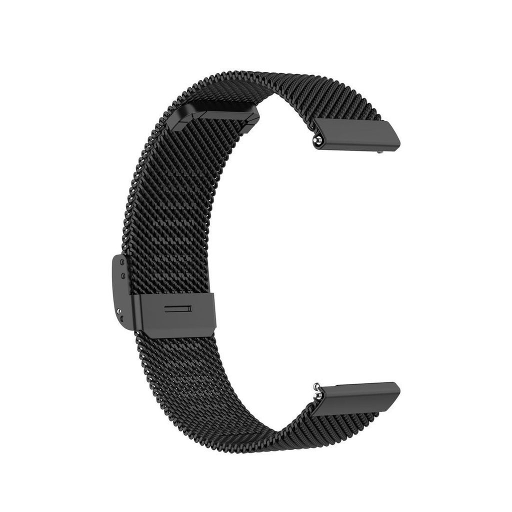 BStrap Milanese Armband für Huawei Watch GT / GT2 46mm, black