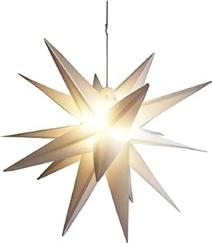 Grande Étoile Lumineuse LED 100cm - Illuminez Facilement vos Espaces
