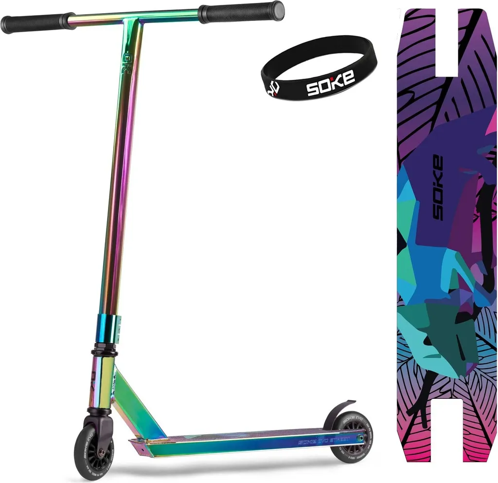 Trottinette Freestyle SOKE EVO Street Neochrome - Roue de Performance