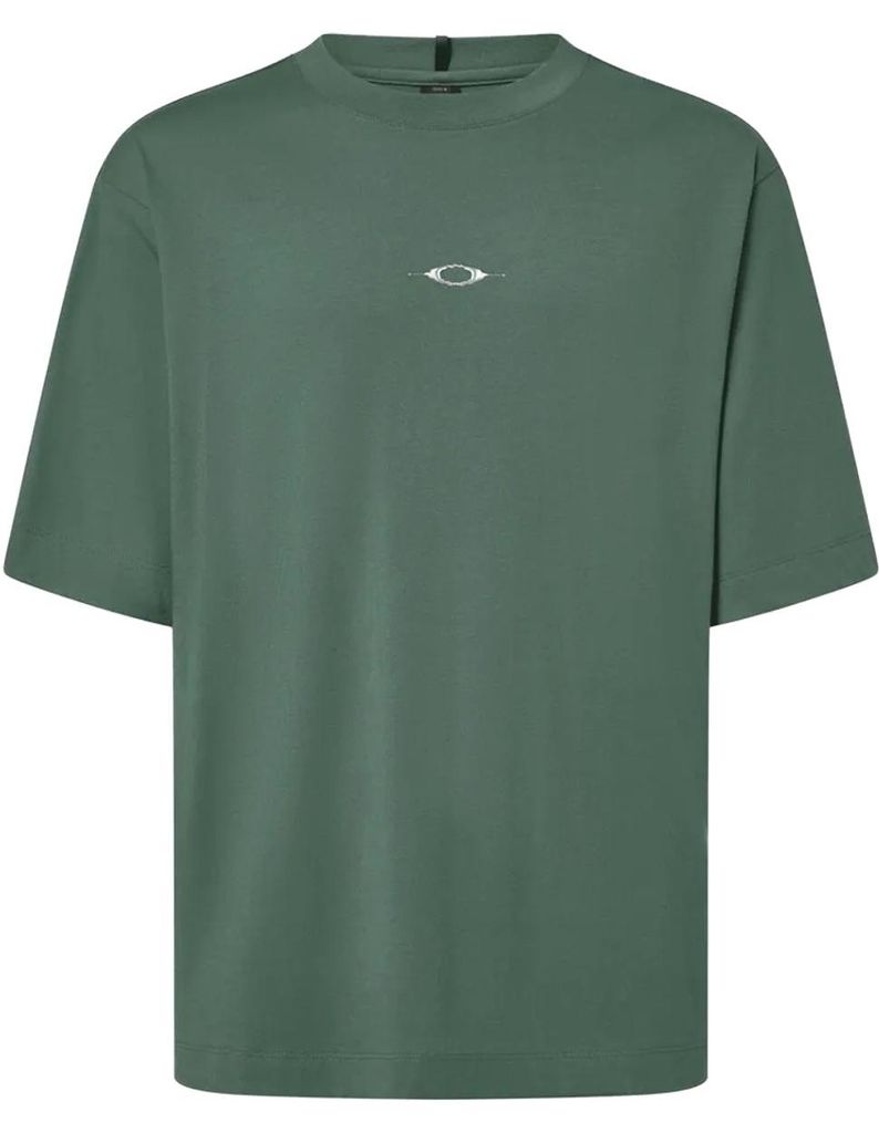 Oakley Herren T-shirt STACKED METAL Aviator grün : L Größe: L