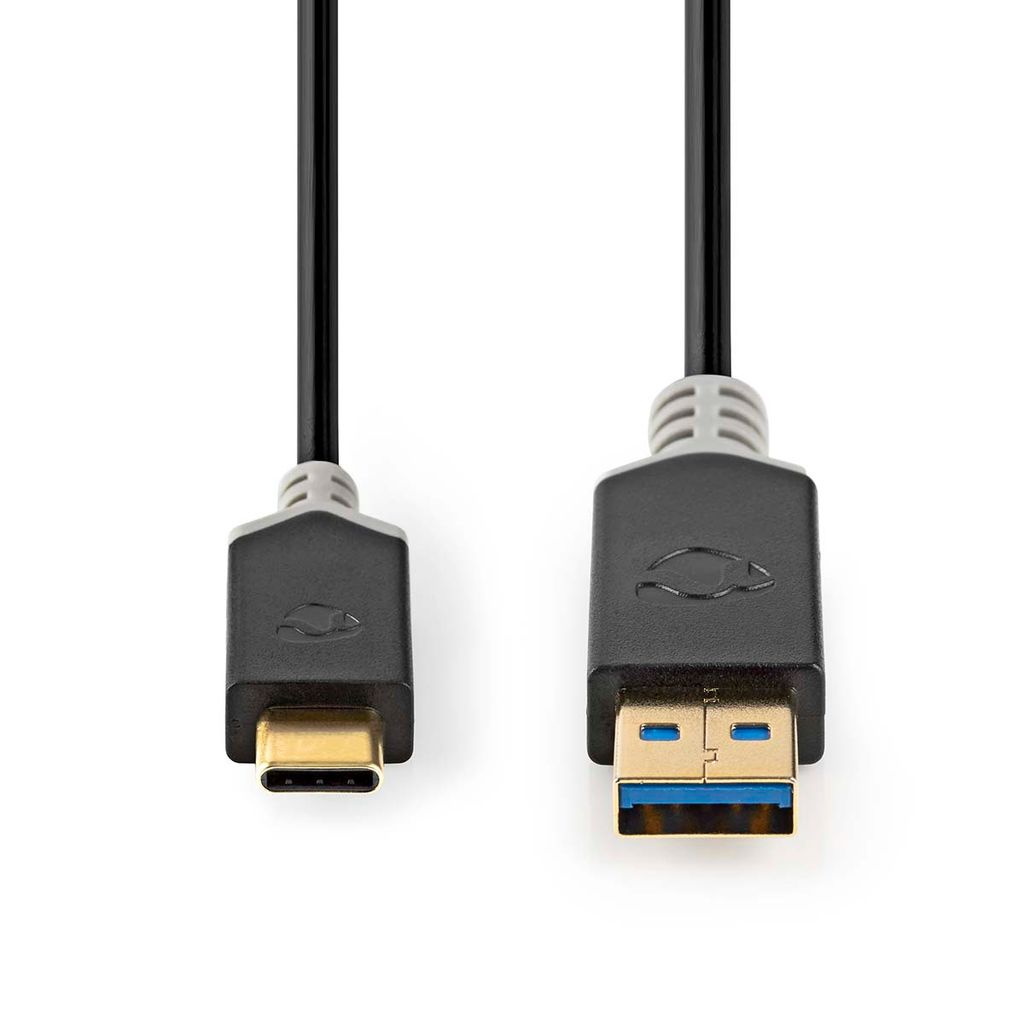 Nedis USB-Kabel - USB 3.2 Gen 1 - USB-A Stecker - USB-C Produktbild 