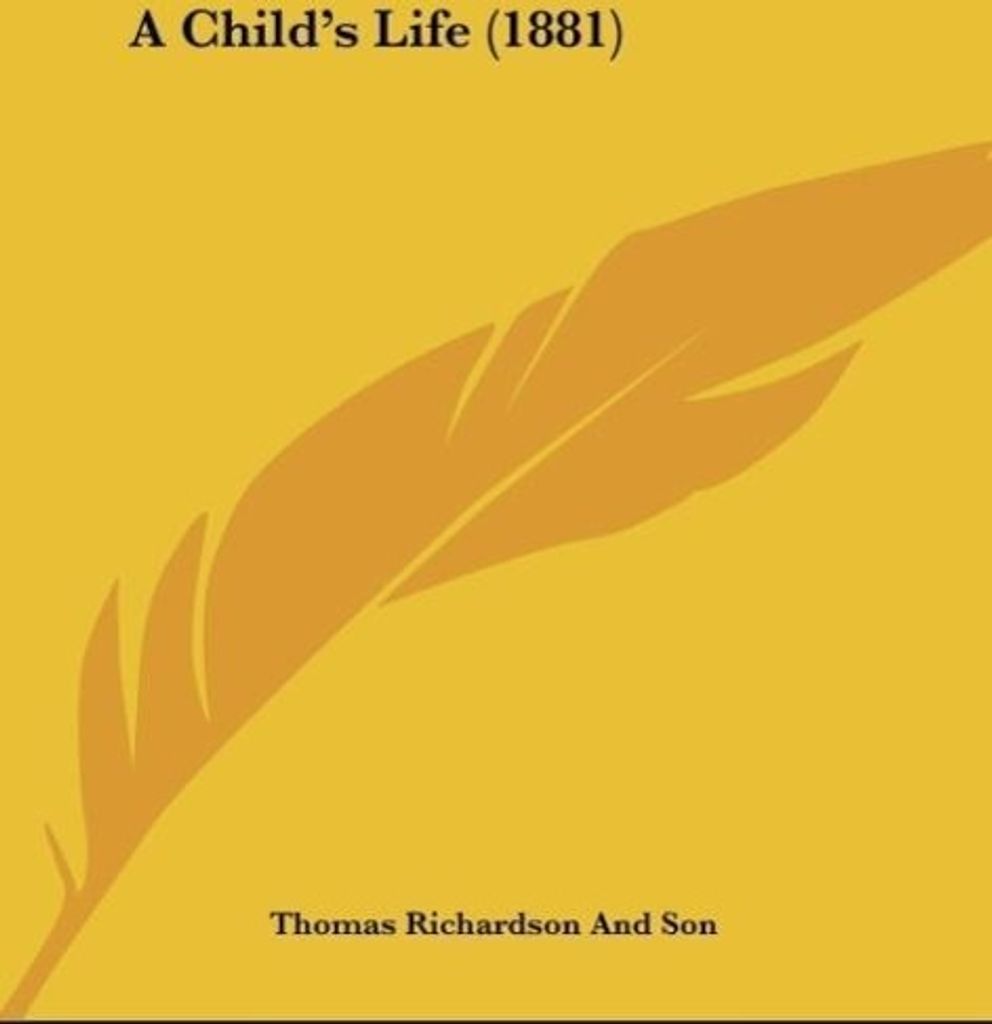 A Child's Life (1881)
