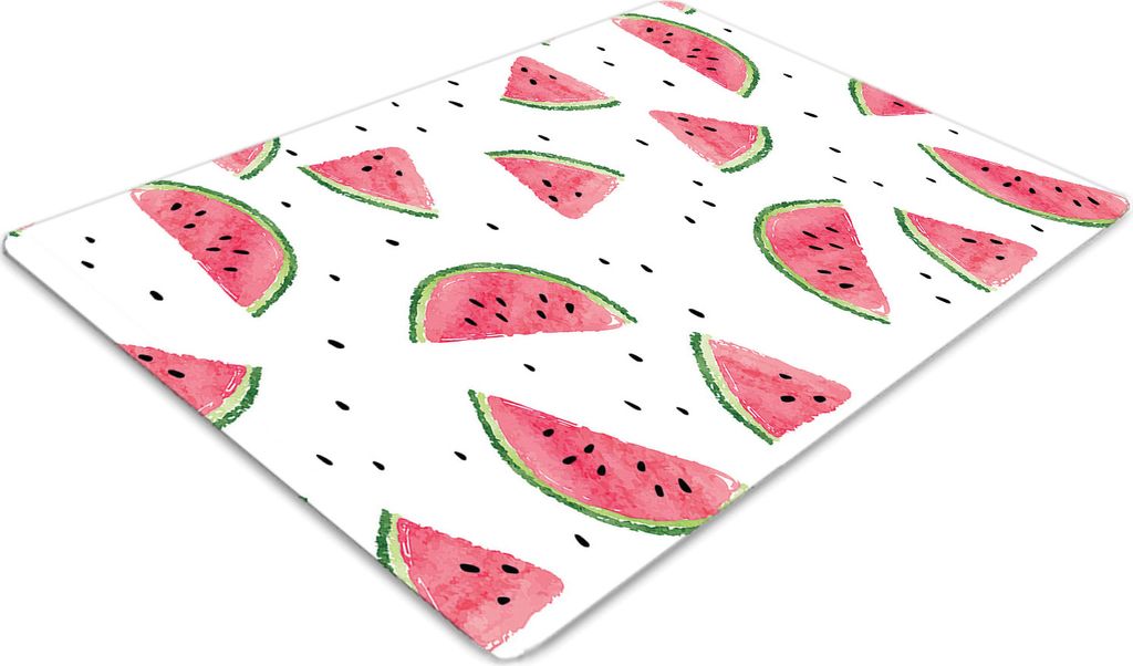Stuhlunterlage Bürostuhlunterlage 120 cm x 90 cm Bodenmatte Bürostuhlunterlage - Wassermelonenregen