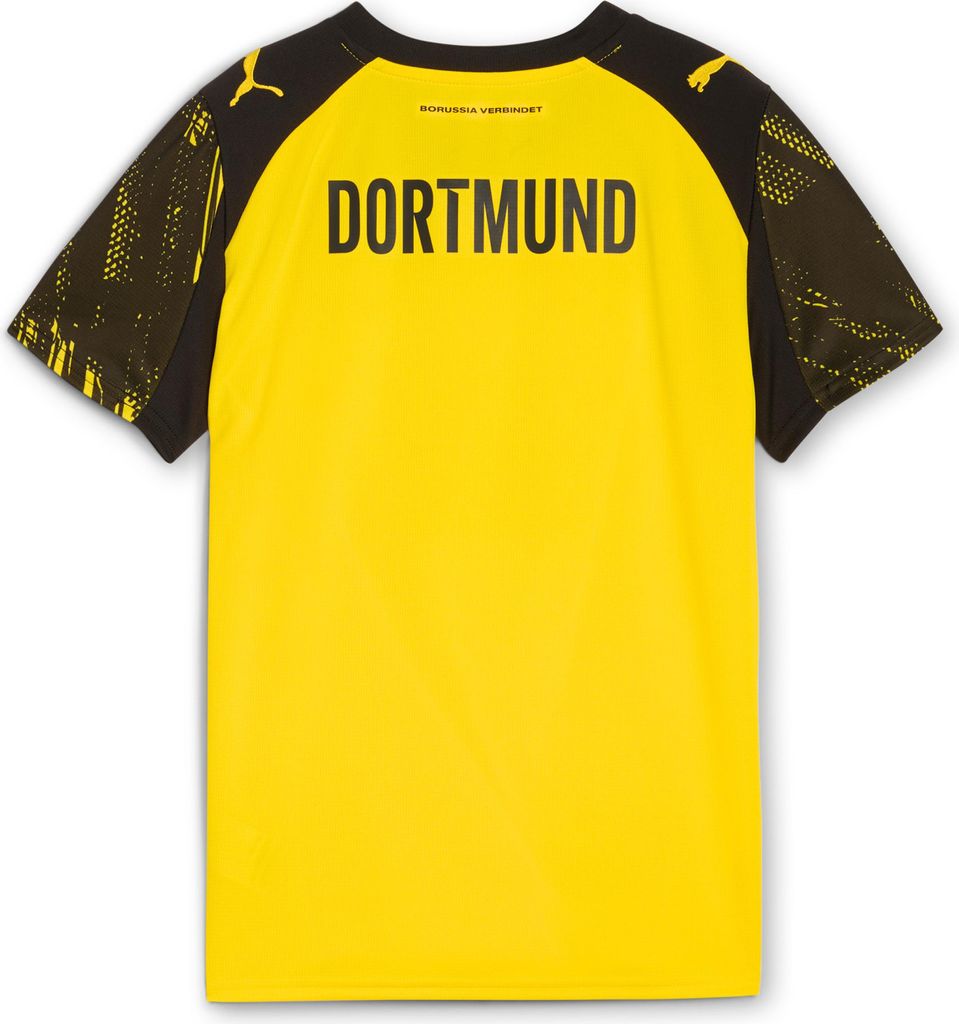 Puma Kinder BVB Home Jersey With Sponsor - 946438, Farbe:Gelb, Textil:176