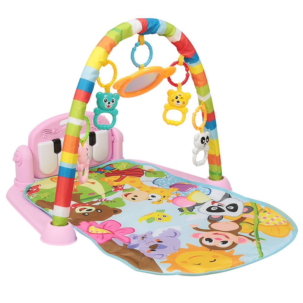Baby Spielbogen Mit Musik & Licht - Spielmatte Für Kinder 0-12 Monate